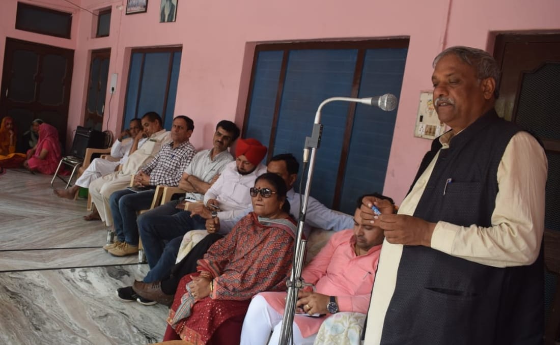 Four roads approved for Paonta under NABARD: Sukhram Chaudhary