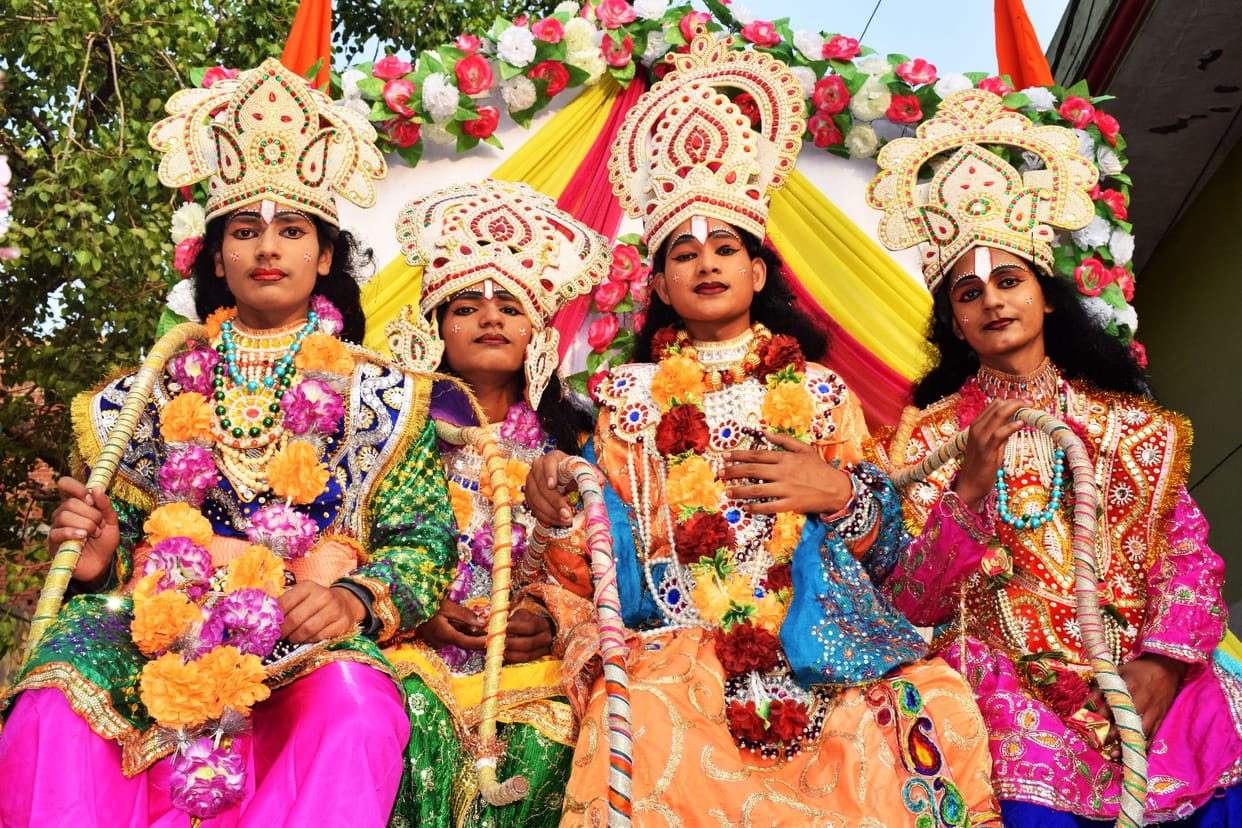 Ramji's ride taken out on Shri Ramnavami, celebrated the birth anniversary