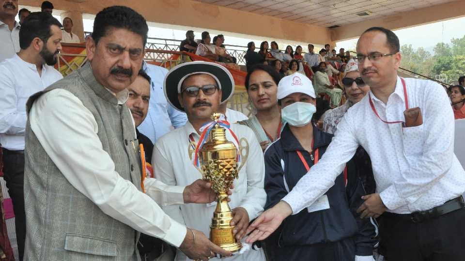Sports competition in Dharamsala: Minister Rakesh Pathania said that Himachal is moving ahead in sports