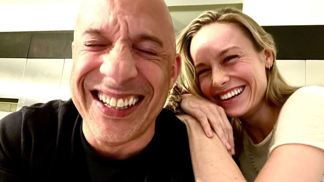 Actress Brie Larson joins Vin Diesel in Fast and Furious 10