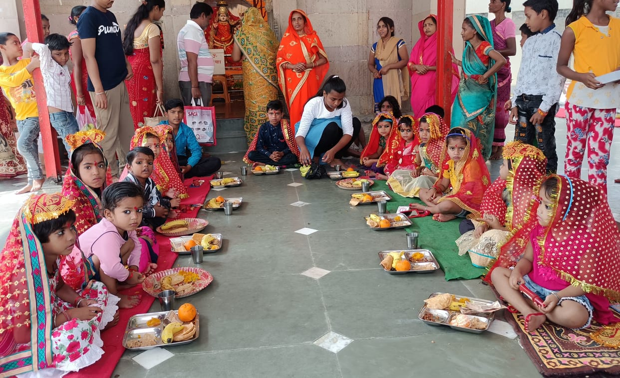 Vasantik Navratri ends with Havan-worship