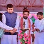 माधवपुर मेले में त्रिपुरा के मुख्यमंत्री बिप्लब कुमार देब।