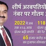 गौतम अडानी की संपत्ति तेजी से बढ़ी।
