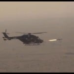 India carried out test of helicopter launched Anti-Tank Guided Missile HELINA in Ladakh