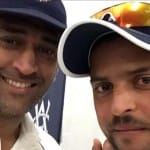 महेंद्र सिंह धोनी और सुरेश रैना
