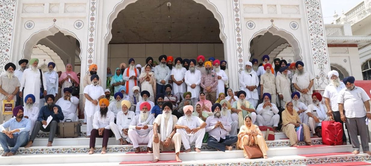 A batch of Haryana's sangat leaves for Pakistan religious tour