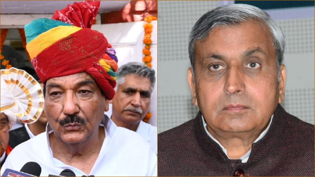 Haryana Power Minister Ranjit Chautala did not like Agriculture Minister advice of JP Dalal