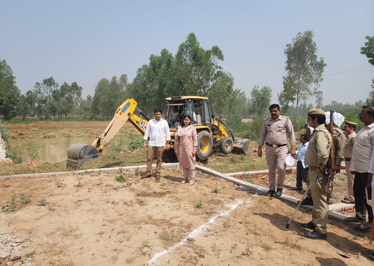 Grassland land got occupied free
