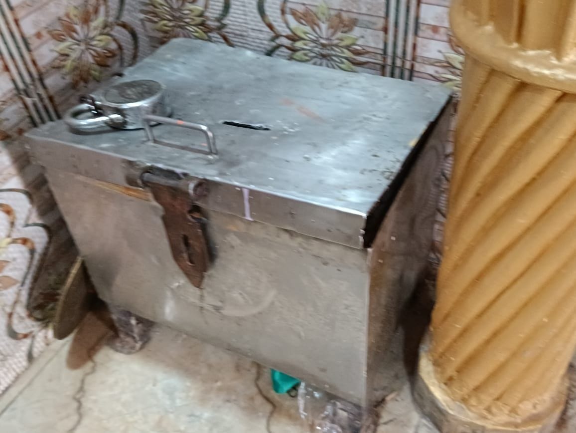25 thousand rupees stolen from the donation box of Shiv temple