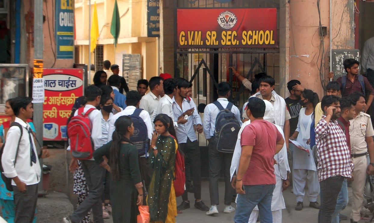 18 students caught copying in 12th class English subject paper
