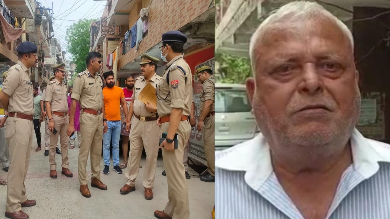 Ghaziabad loot of 3 lakh from man in Sahibabad in front of his house, police probing matter