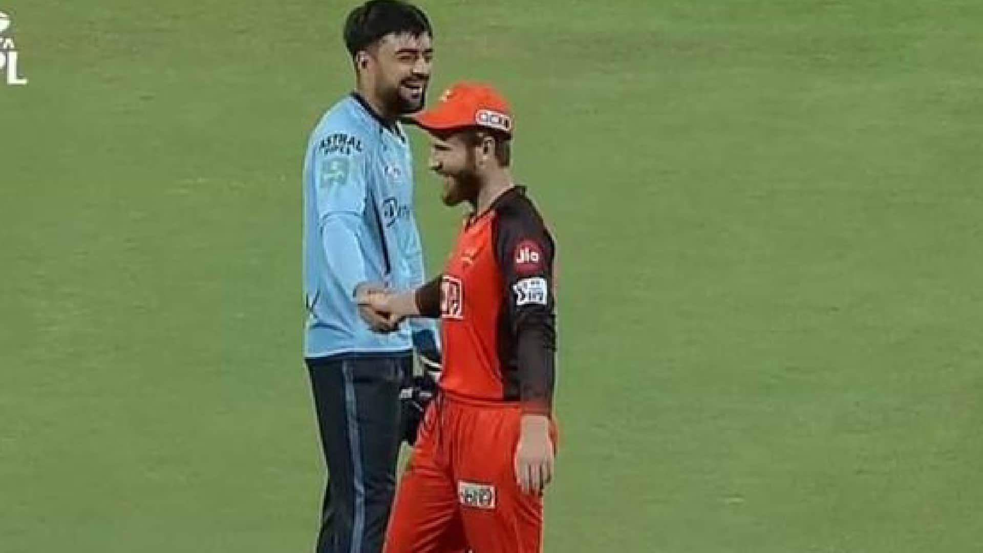 IPL 2022 SRH vs GT Match 21 Highlights Hindi Hardik Anger Rahul Catch and natasha presence