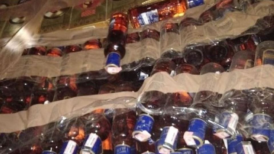 Liquor brought illegally from Punjab to Haryana