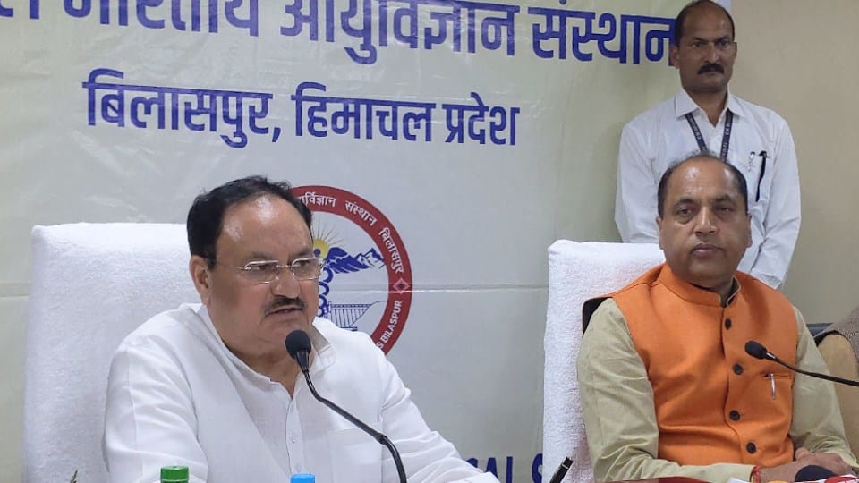 Bilaspur AIIMS: JP Nadda said - treatment of patients will start from June, PM Modi will launch IPD