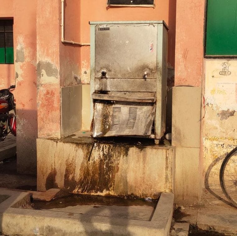 If you want to get treatment in the district hospital then bring water from home