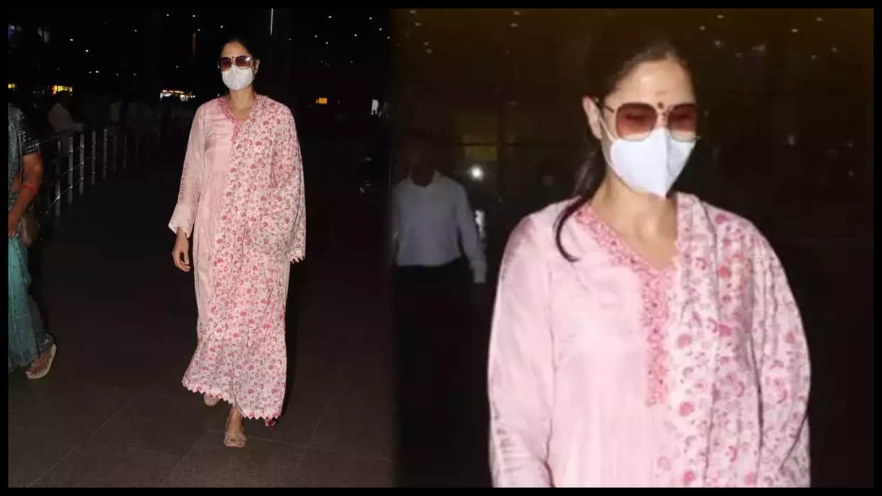 Katrina Kaif Pregnancy Rumours Fans Reactions on Video After Spotted at Mumbai Airport News in Hindi
