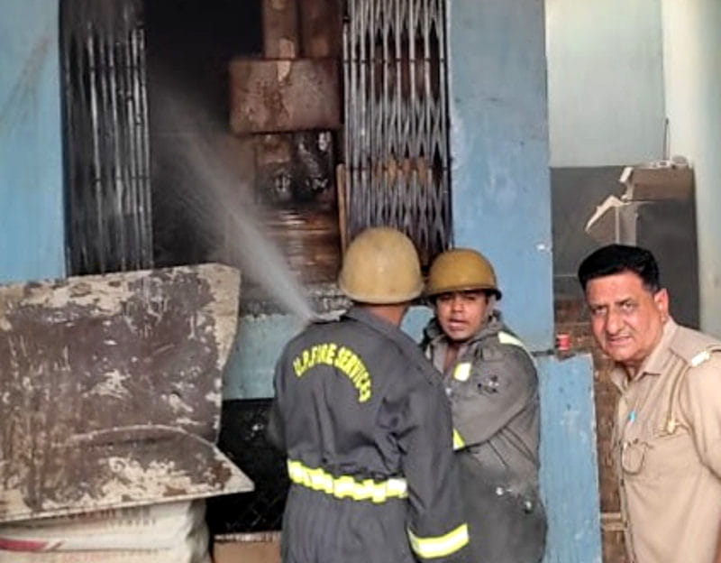 fire in wood factory