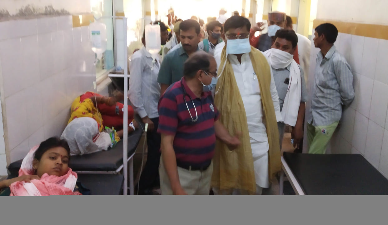 Minister of State furious over the mess in the hospital