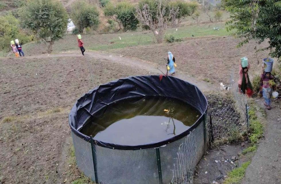 Drinking water will not be distributed everyday.