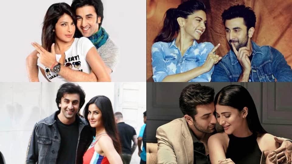 Ranbir Kapoor Girlfriends in Bollywood Till Now Before Alia Bhatt With Deepika Padukone Katrina Kaif All Affairs