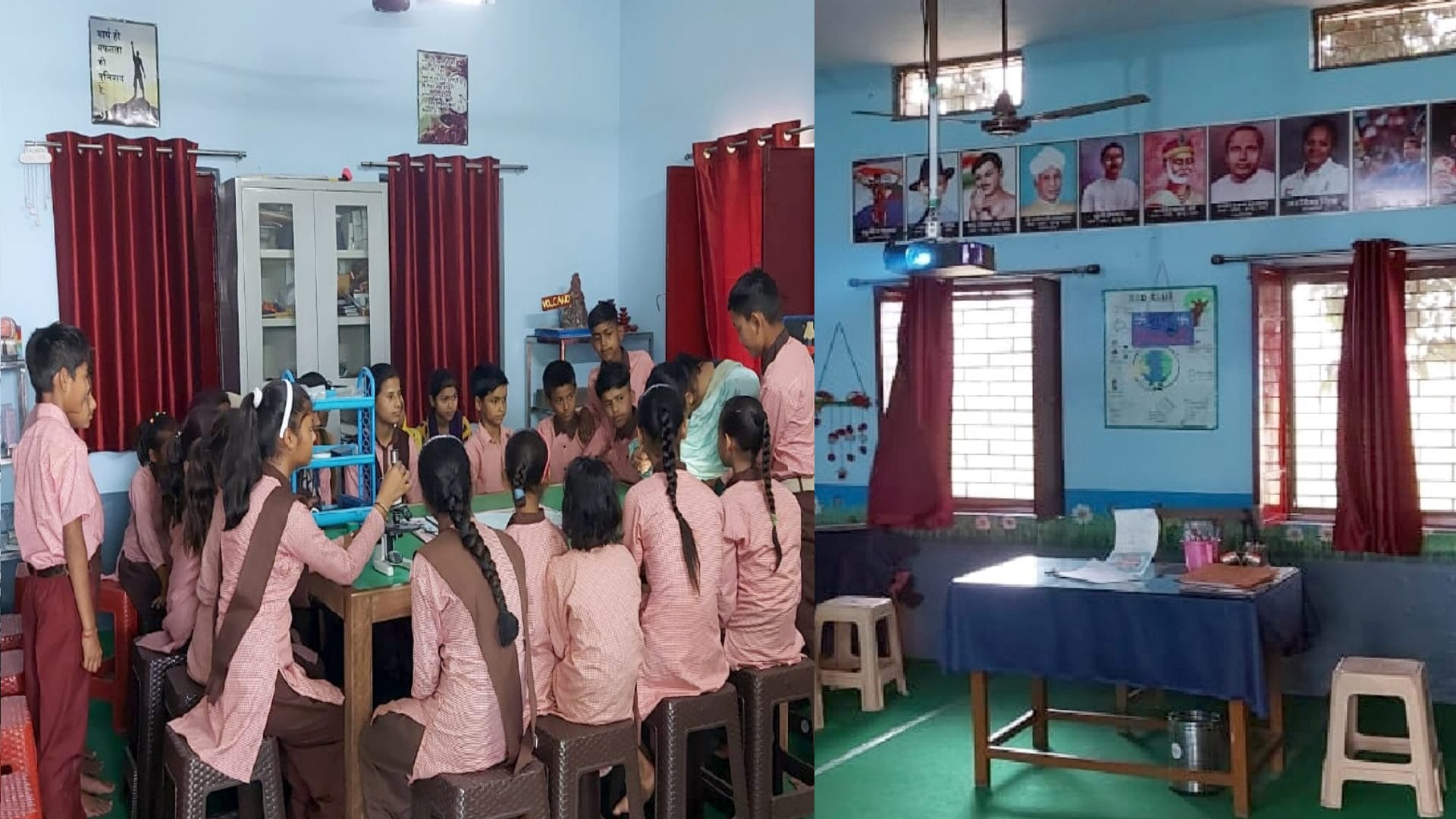 Amar Ujala Abhiyan Education: government school  beating private schools in Bijnor, School Chalo campaign caught up here