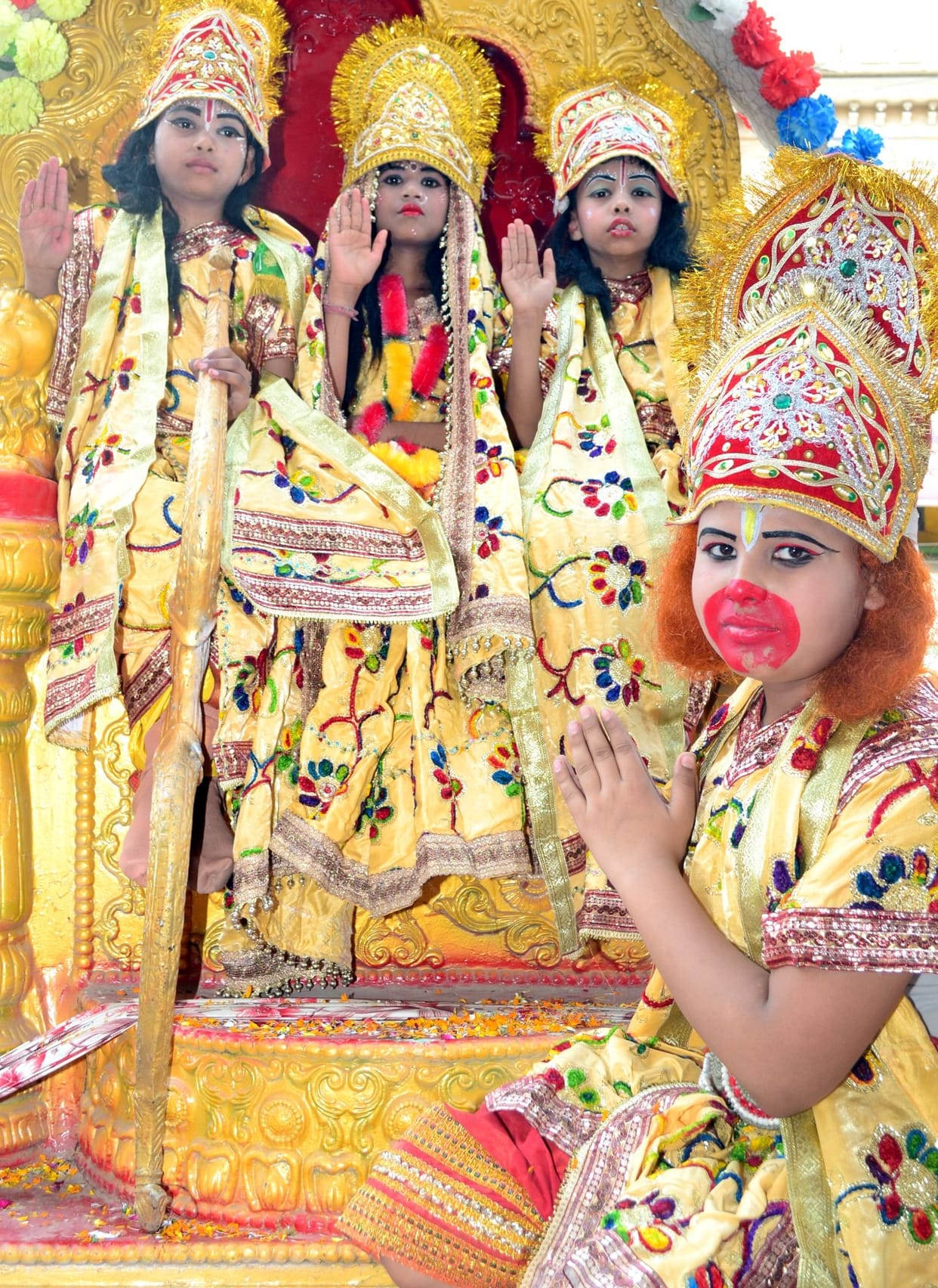 Procession taken out on the occasion of Shri Ram Navami