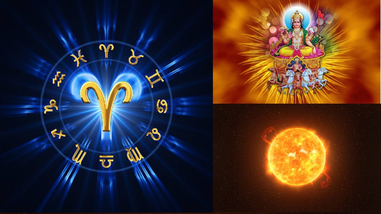 Surya Gochar Sun Transit in Aries effects on all zodiac signs