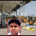 शहजिल इस्लाम के पेट्रोल पंप पर चला बुलडोजर