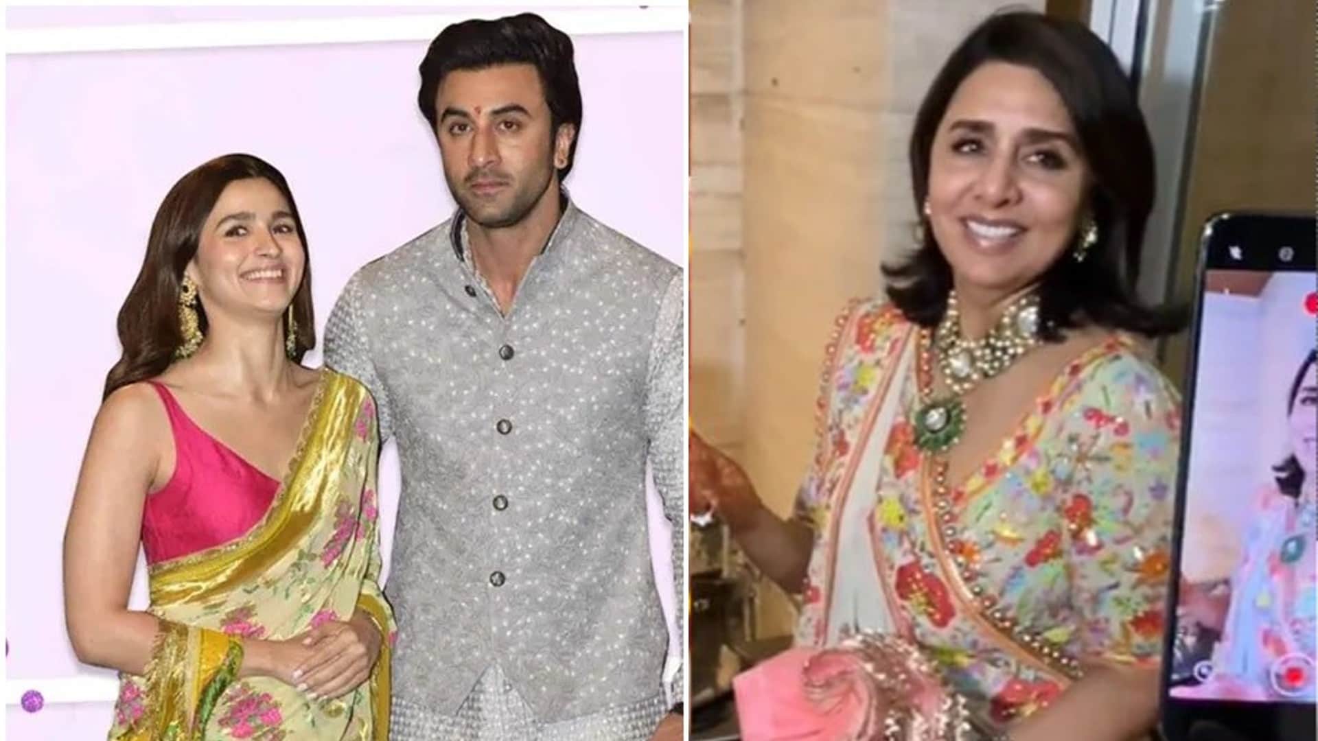 Alia Bhatt wishes her mother in law Neetu Kapoor on her birthday with a lovely picture says soon to be badi maa