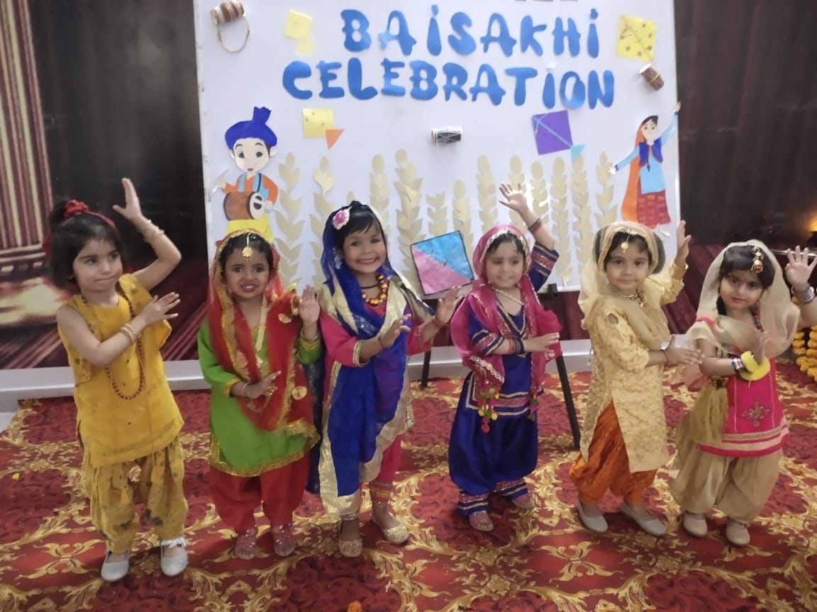 Little children introduced their art in cultural programs