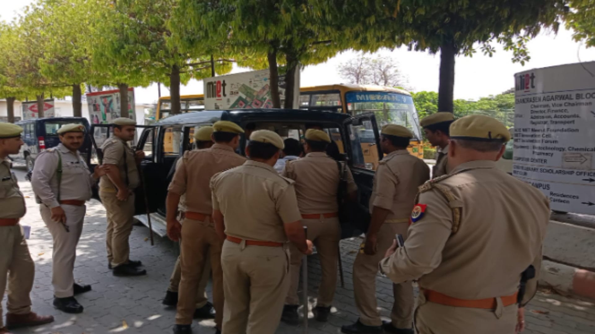 Meerut Crime News: A BTech student was murdered to avenge a slap see photos