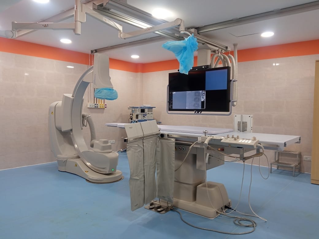 Prayagraj: Cath lab facility started in SRN, first angioplasty started