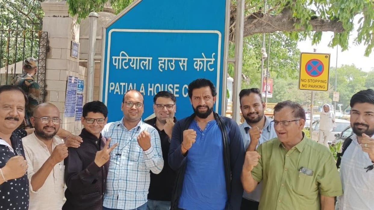 Former AAP President Naveen Jaihind acquitted along with colleagues in Rashtrapati Bhavan gherao case