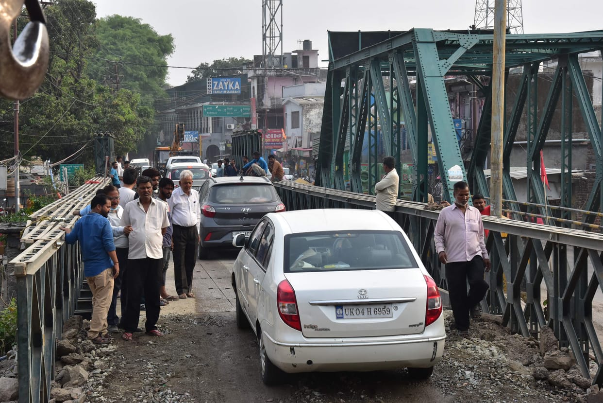 kalsiya belly bridge opened for light vehicles