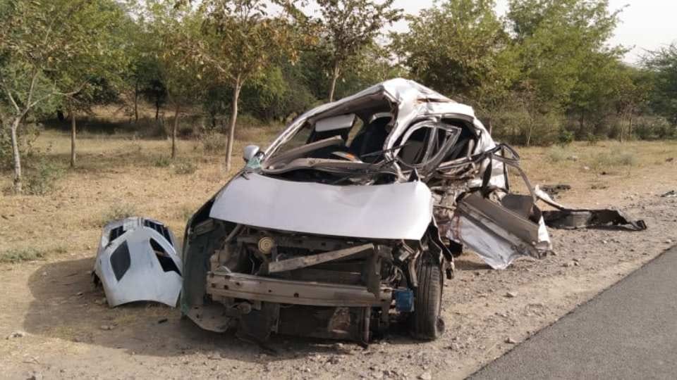 Three youths of Bhiwani died in a road accident