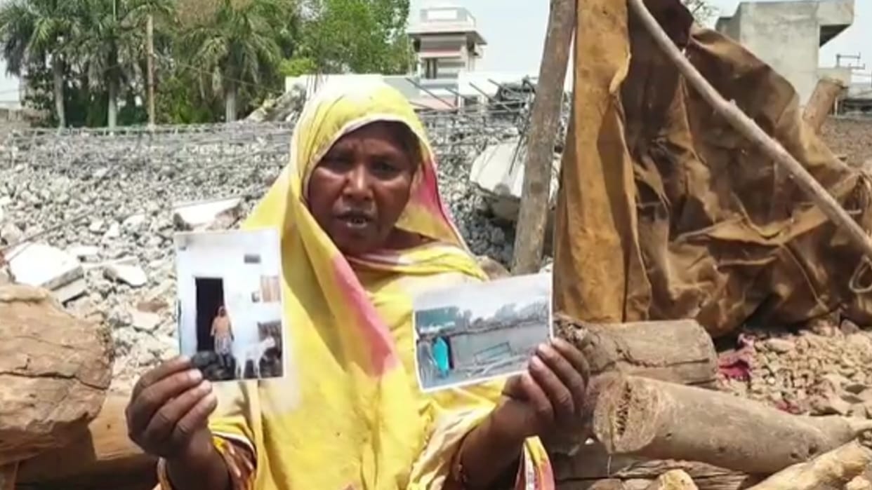 Khargone nuisance: House built under PM Awas Yojana, the victim shared the pain after being homeless