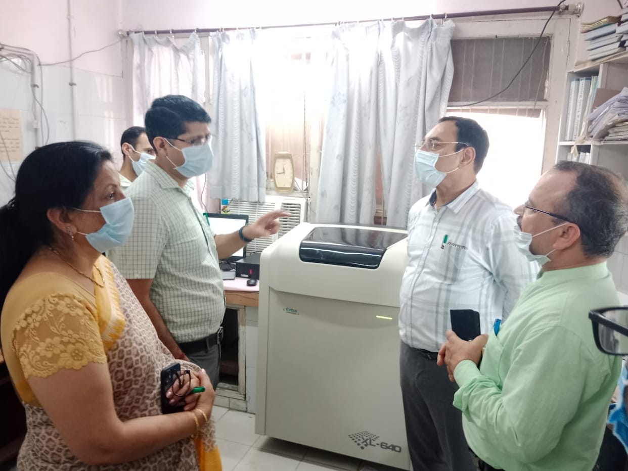 640 tests will be conducted in one hour in Una Hospital