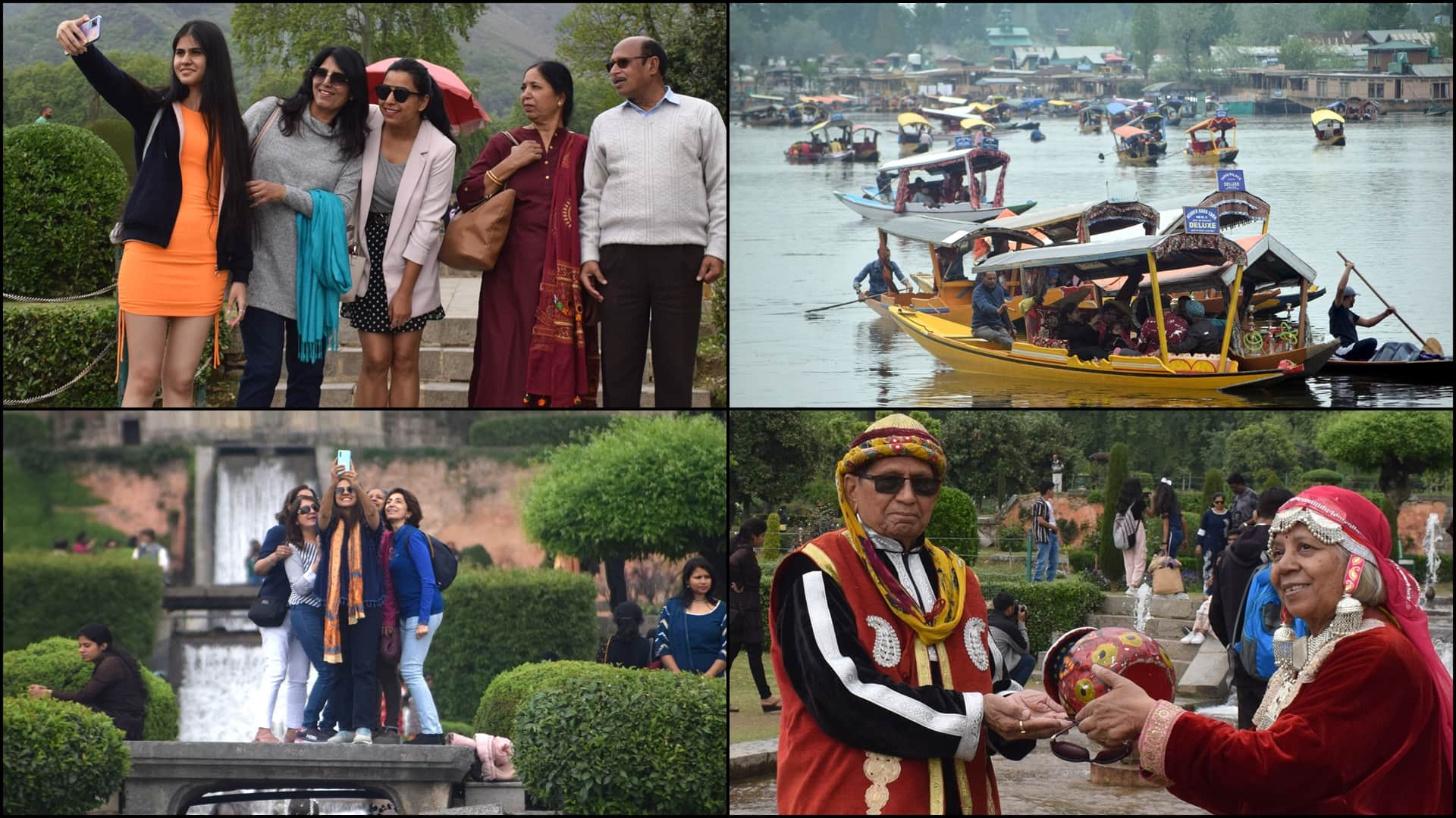 kashmir tourists photos More than 80 Lakh Tourists arrived in Kashmir this years all old records broken