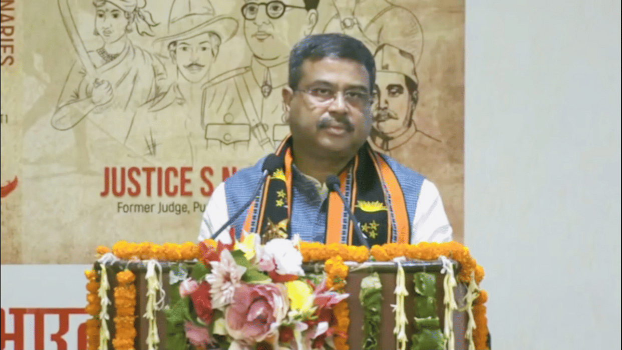 Union Education Minister Dharmendra Pradhan said government will neither change history nor rewrite