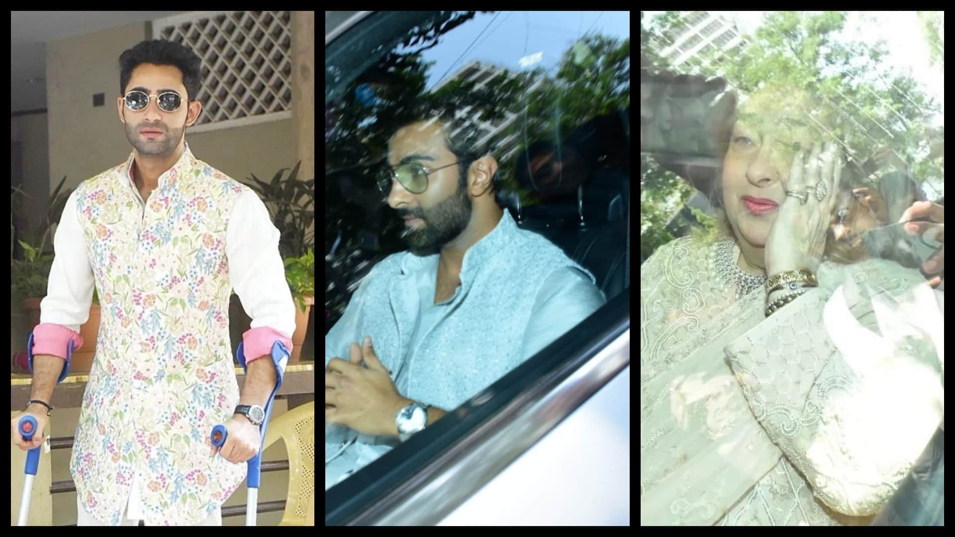 list of guest arriving at pre wedding functions of ranbir alia  karishma  kareena neetu Riddhima Kapoor karan johar