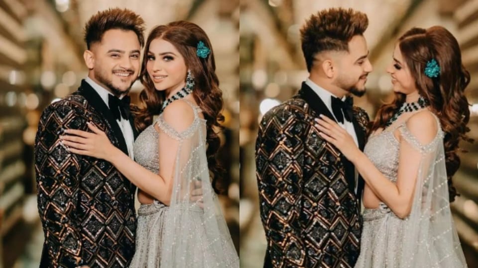 Punjabi popular singer milind gaba engaged long time girlfriend pria beniwal mika singh sapna choudhary attend ceremony