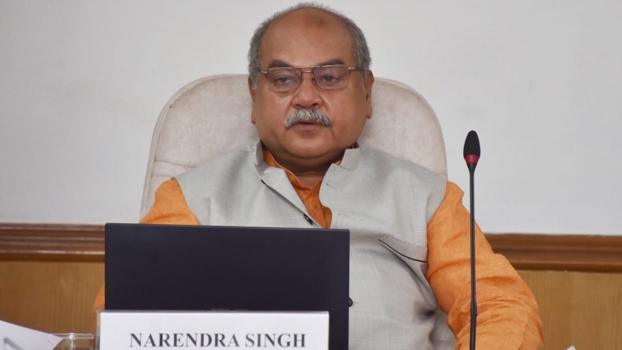 Agriculture Minister Narendra Singh Tomar says government stillw aiting names from farmers unions for setting up panel on MSP news in Hindi