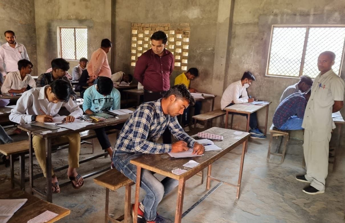 A copycat was caught on the last day, 2834 left the exam
