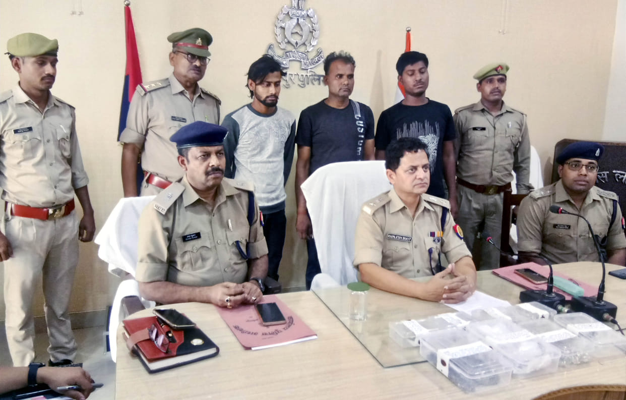 Three accused of robbery arrested, goods recovered