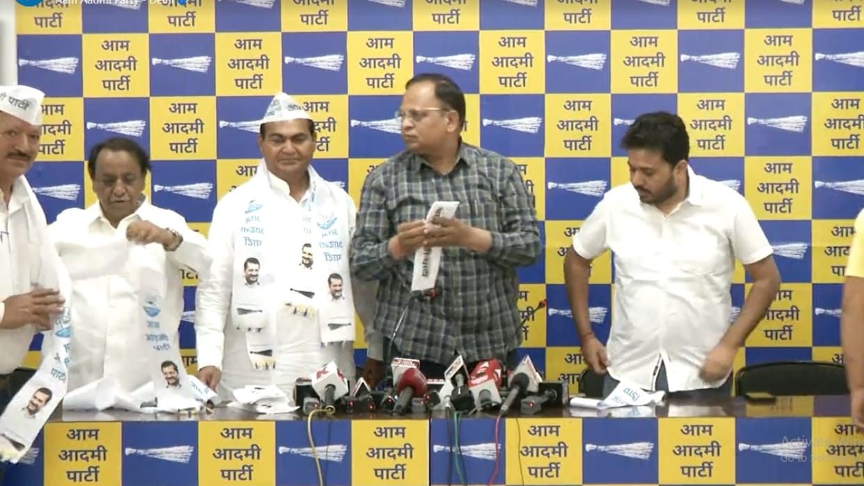 Himachal News: BJP leaders joins aam aadmi party in Delhi