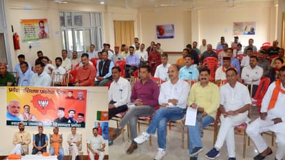 himachal bjp pradesh adhyaksh suresh kashyap press conference in shimla