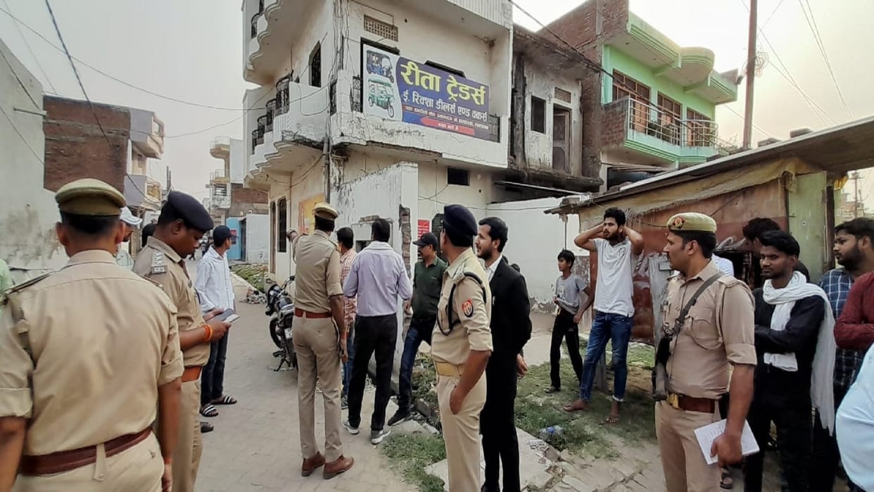 Block Pramukh Muzaffar, accused of cow smuggling seized five crore plots, action taken under Gangster Act