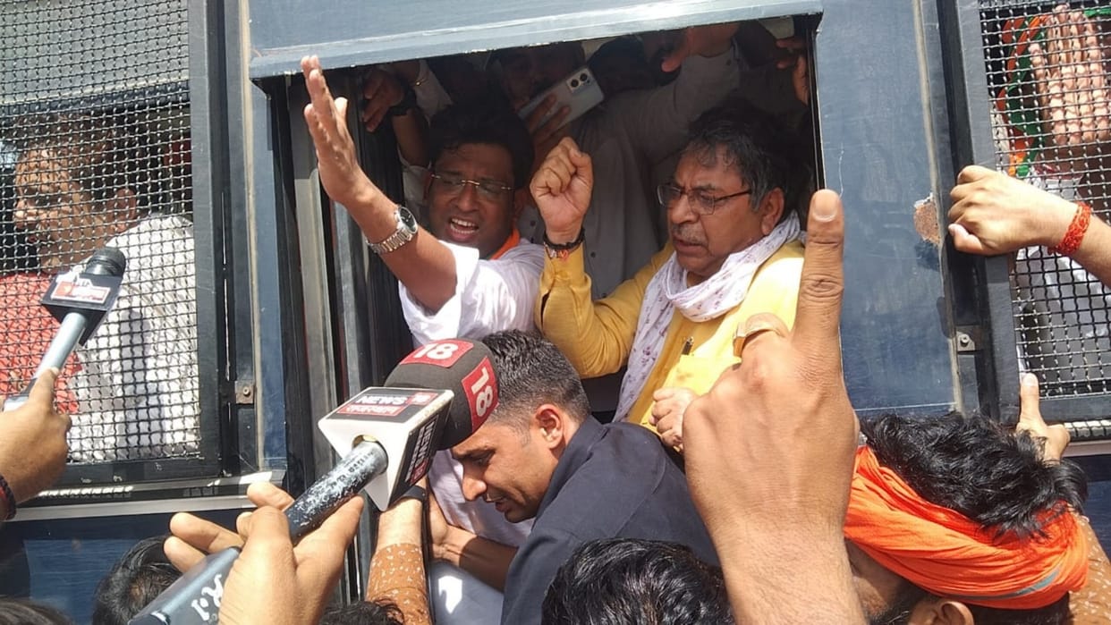 BJYM will take out Karauli Chalo Yatra today regarding Karauli violence