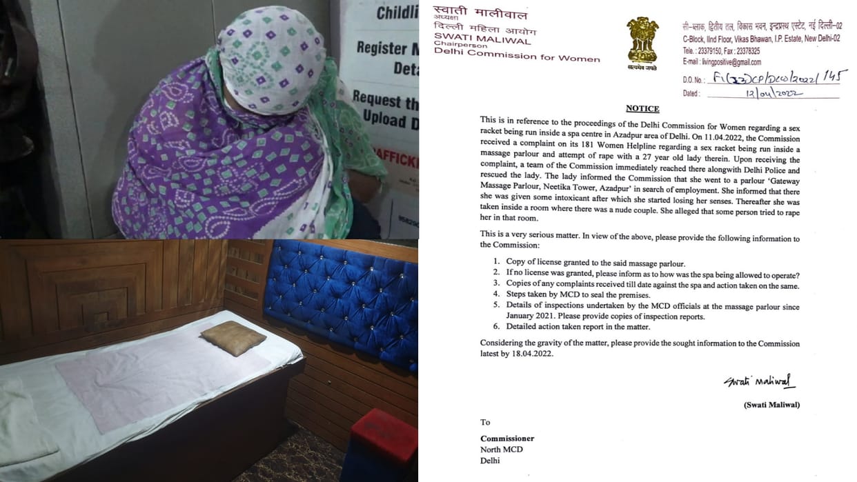 High profile sex racket exposed in massage center at delhi