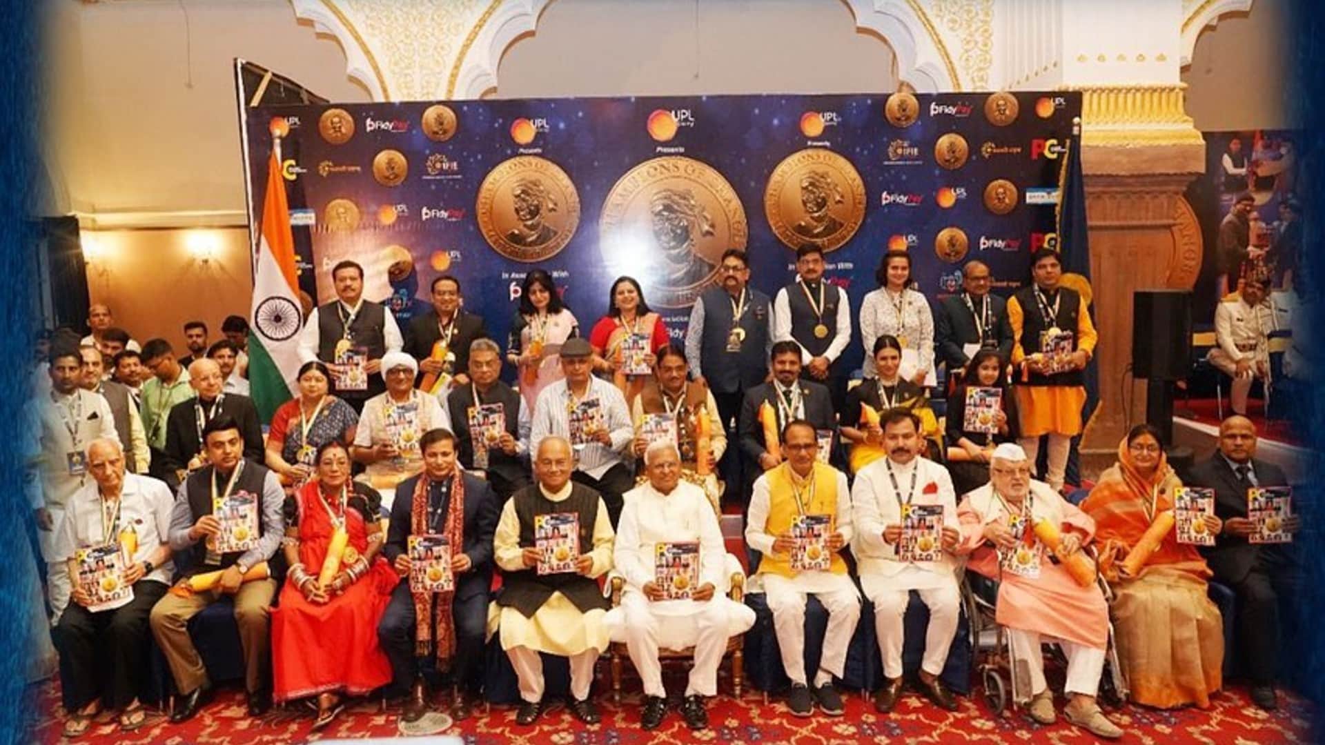 Divyanka Tripathi honored with Champion of Change Award by Madhya Pradesh Governor Mangubhai Patel know full details